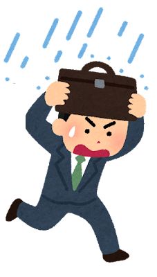 増毛スプレーは雨にご注意！