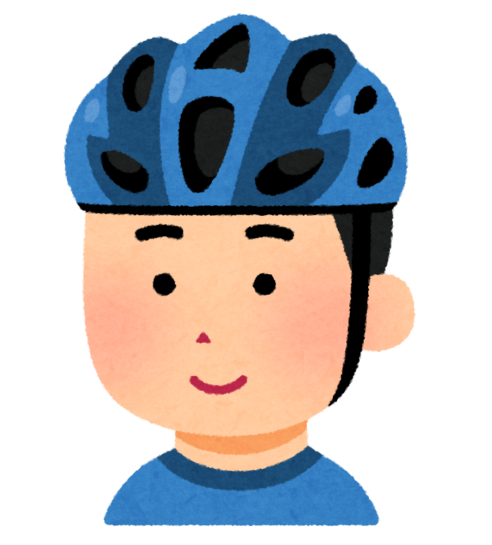 趣味で自転車やバイクでヘルメットを被る 趣味で自転車やバイクでヘルメットを被る